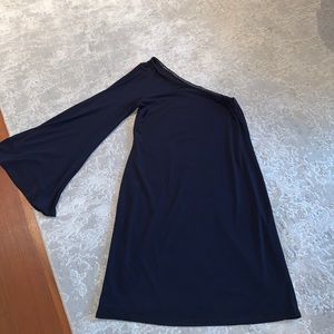 Women’s one shoulder midnight dress